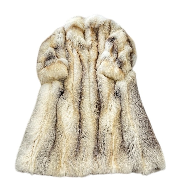 S. Garber Furs Jackets & Blazers - Unisex Golden Isle Shadow Fox 
Fur Coat 
Full Length